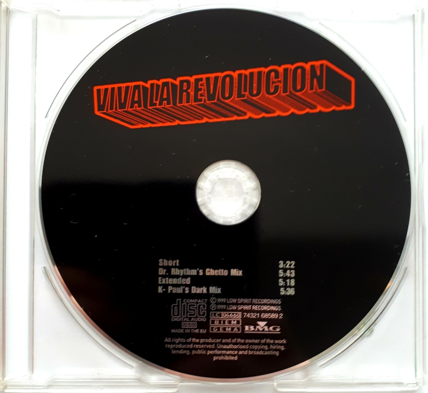 Mr.K & Mr.Y Viva La Revolucion 1999r