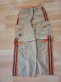 letnie spodnie chłopięce Quadri Foglio, r.152, 2 w 1