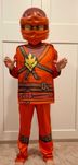 Strój Kostium Przebranie Lego Ninjago Kai 122 - 134 Ninja maska