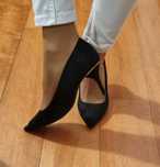Sapatos camurça com dourado  - Zara Basic (38)