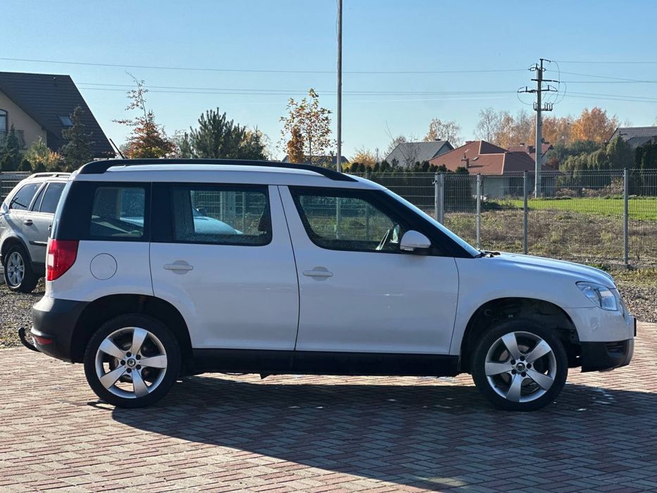 Skoda Yeti 1.8t benzyna. 4x4. Salon PL. Bezwypadkowa. Lekko uskodzona