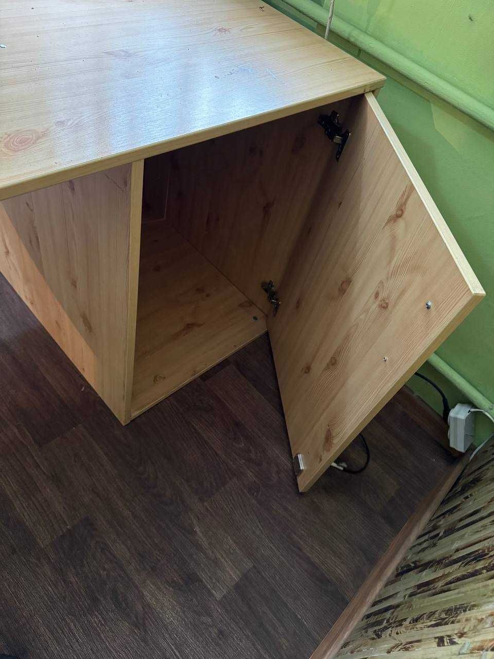 Стол офисный с тумбой (стіл для офісу) 4 шт