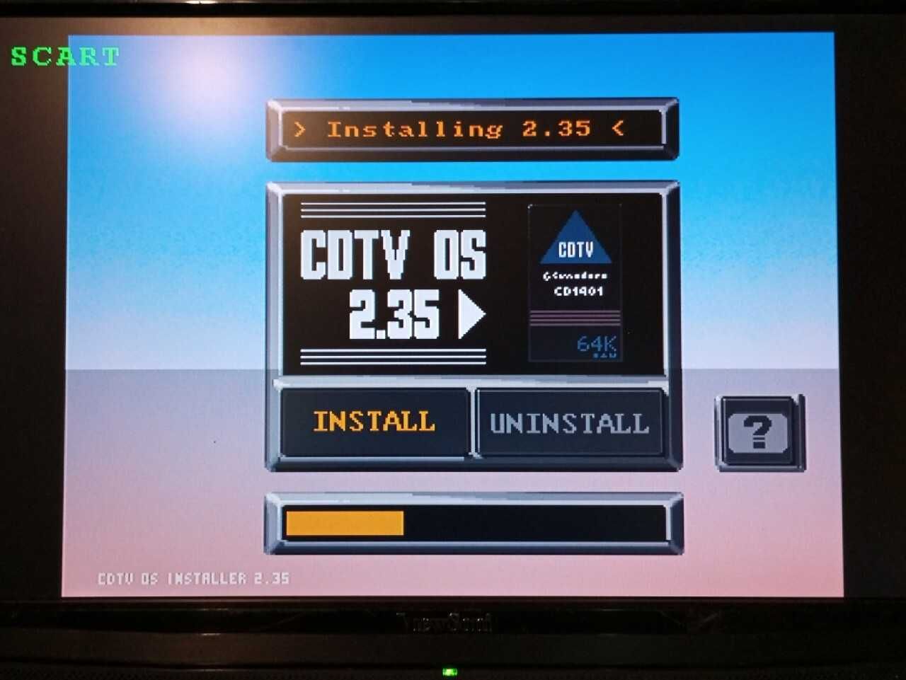 Amiga CDTV Commodore CD1405 Static RAM - zamiennik karty pamięci