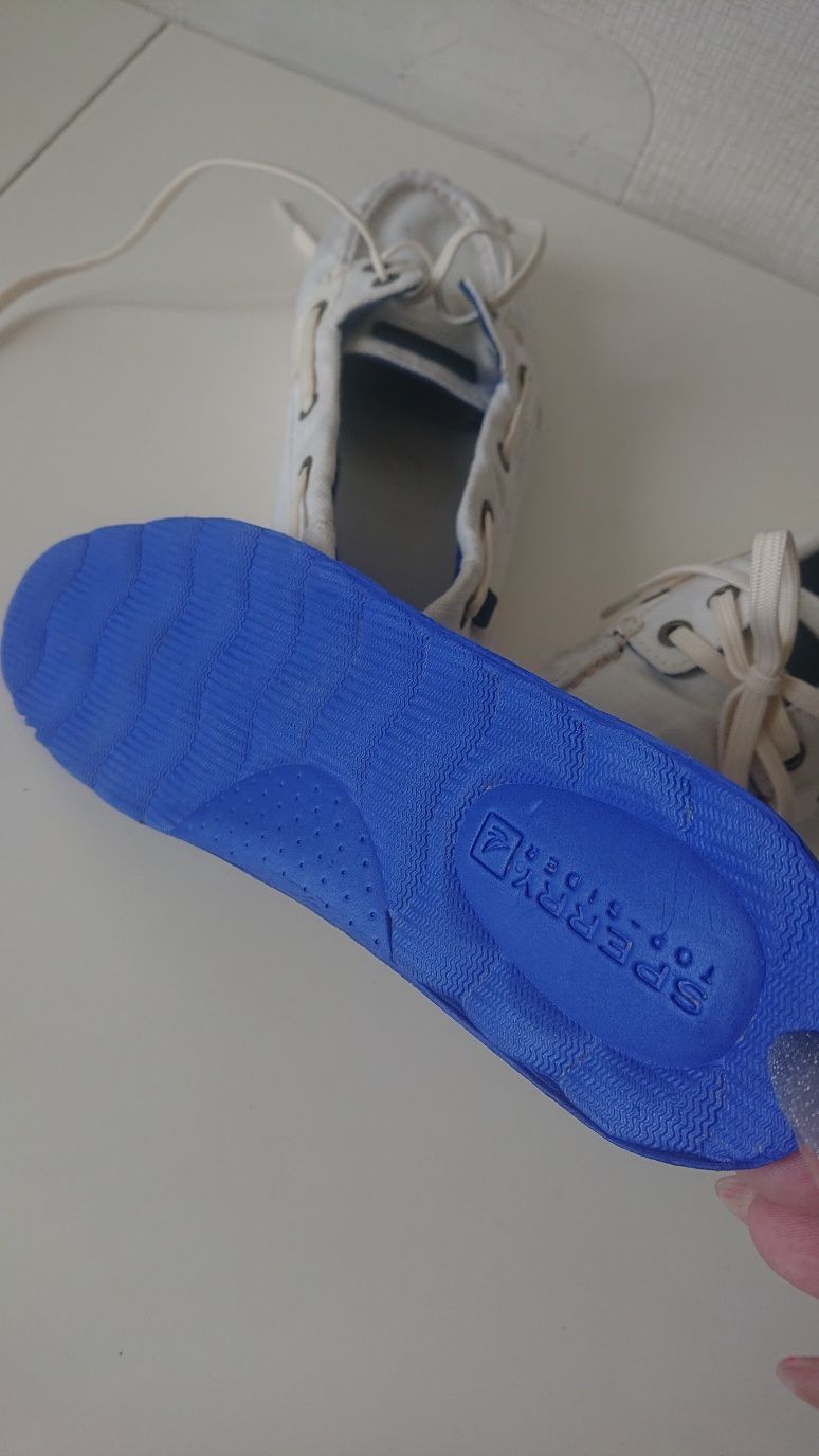 Брендовые парусиновые мокасини Sperry top sider оригинал из США