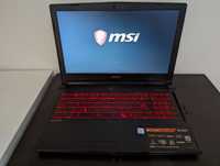 Laptop MSI GL63 8SC i7-8750H/8GB/256+1TB GTX1650 15,6" Cali stan BDB