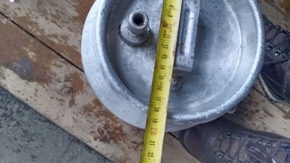 Бідон алюмінієві на 8л.