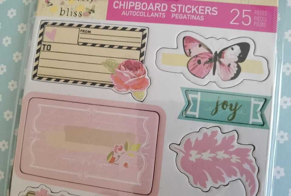 Autocolantes para Scrapbooking - Butterfly Bliss