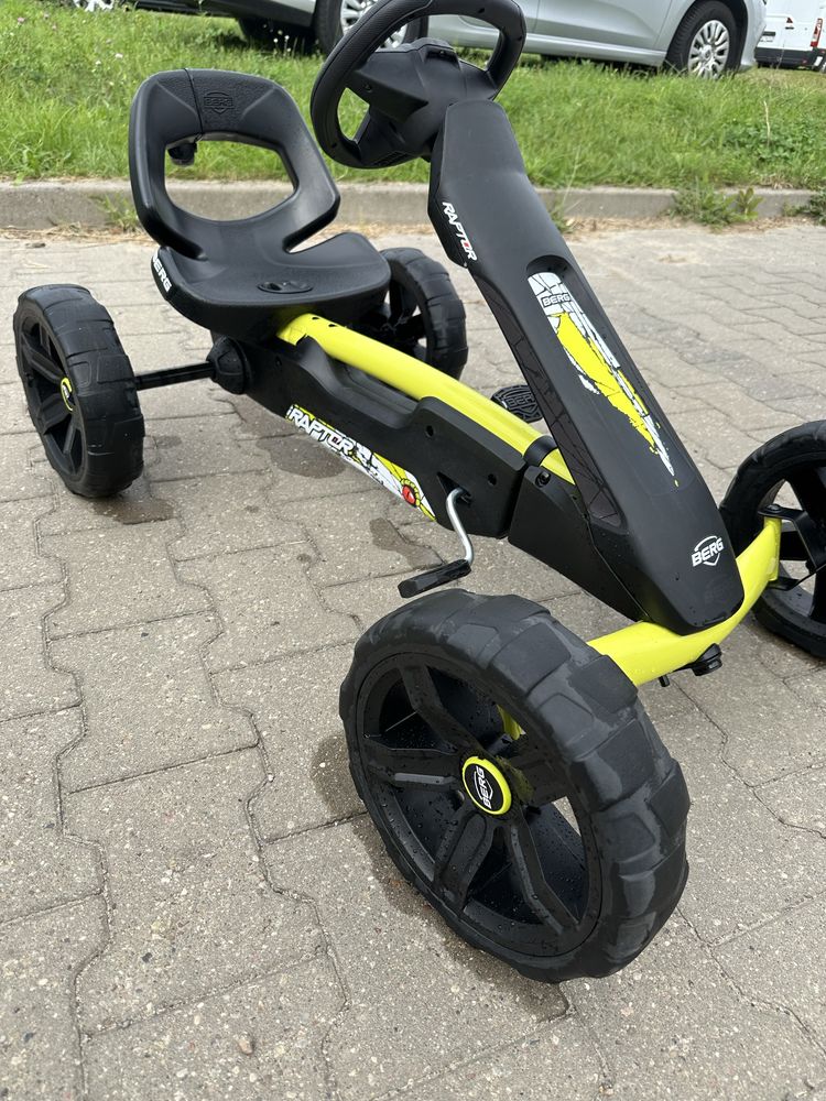 Gokard Gokart renomowanej marki Berg dla dziecka do 40 kg.