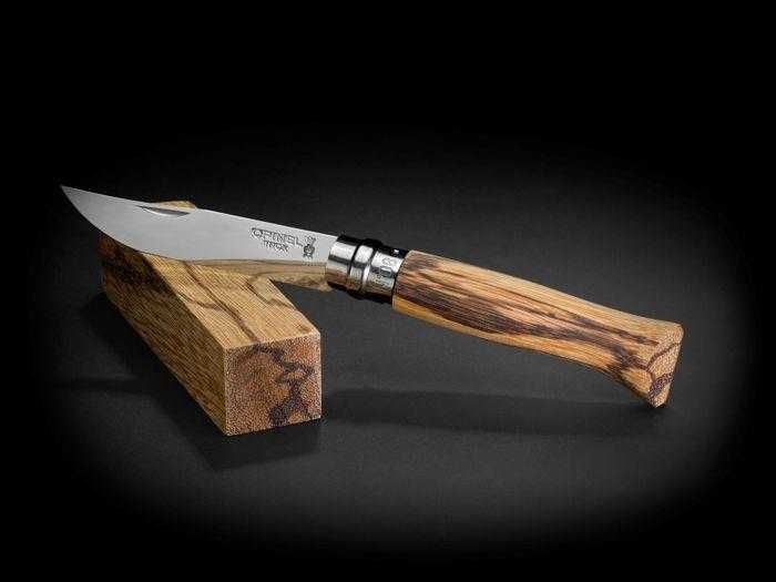 Нож Opinel 8 Inox Snake Wood 08 002502 подарочный дерево змей лимитка