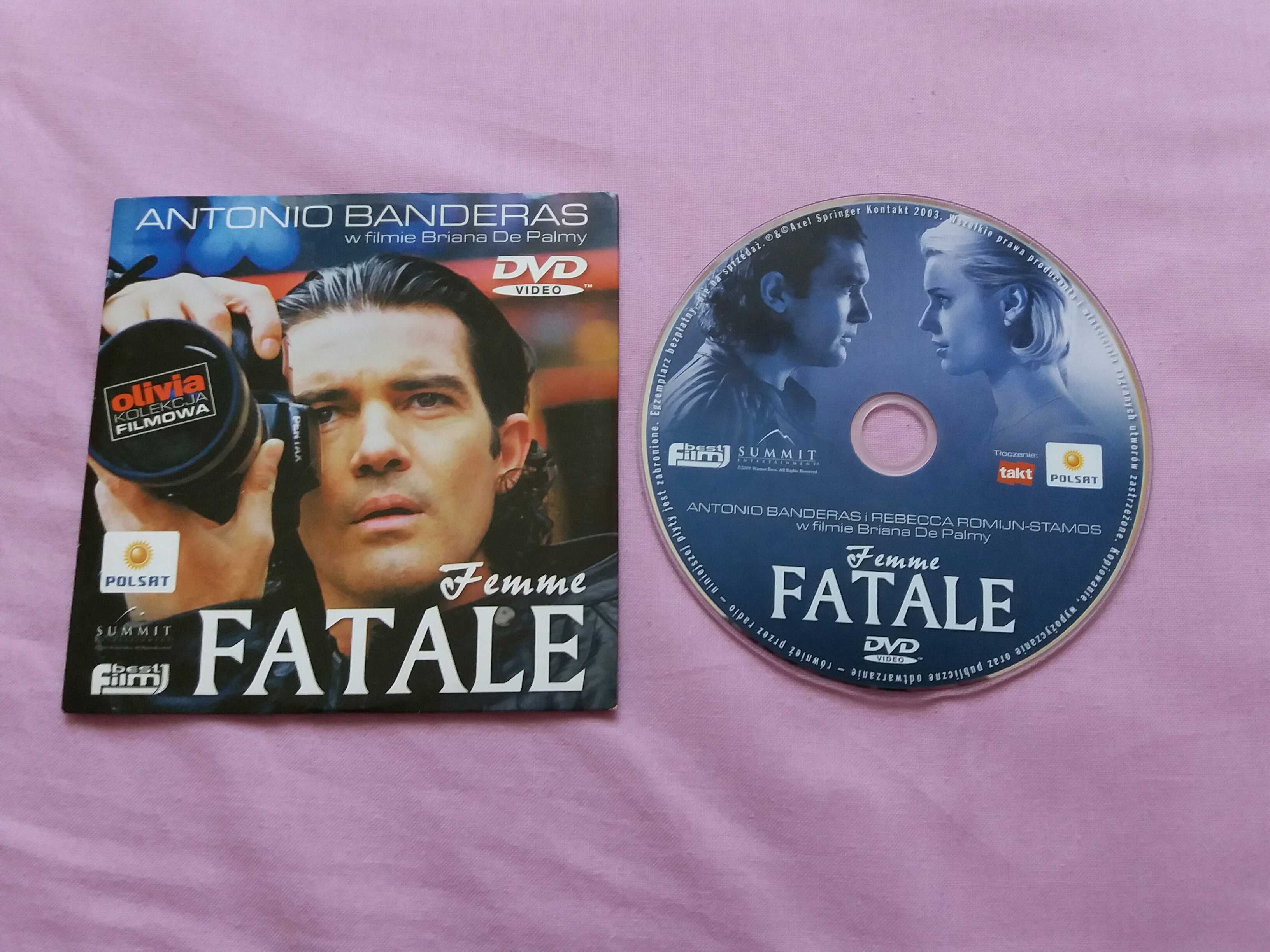 DVD Femme Fatale 2002 thriller Banderas napisy PL bdb