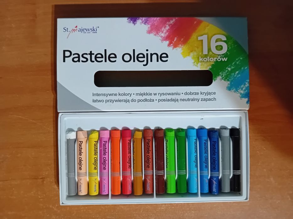 Pastele olejne 16 kolorów