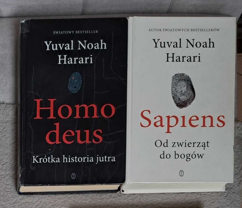 Sapiens od zwierząt do bogów Harari Homo deus krótka historia jutra