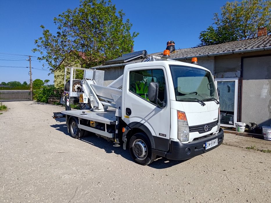 Usługi podnośnikiem koszowy