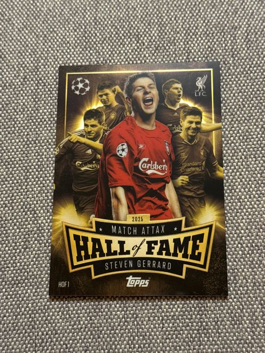 Topps match attax 2025/2026 half of fame