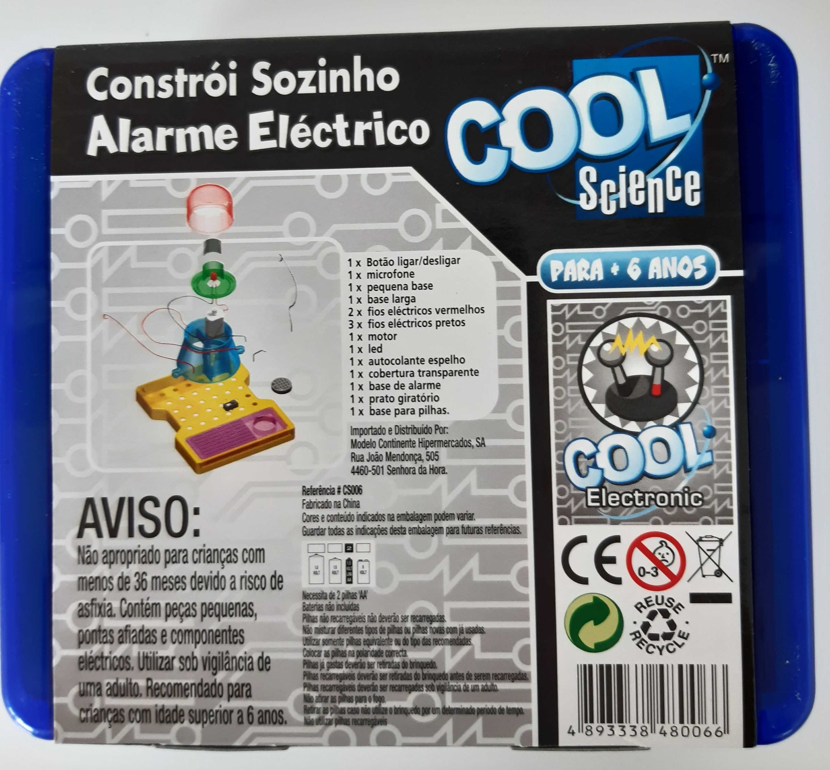 Constrói um Alarme Elétrico – Cool Science