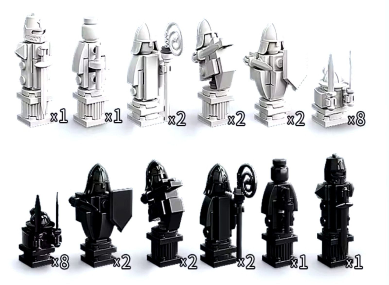 Конструктор lego Harry Potter 876 шт деталей Шахматы Лего блоки 76392