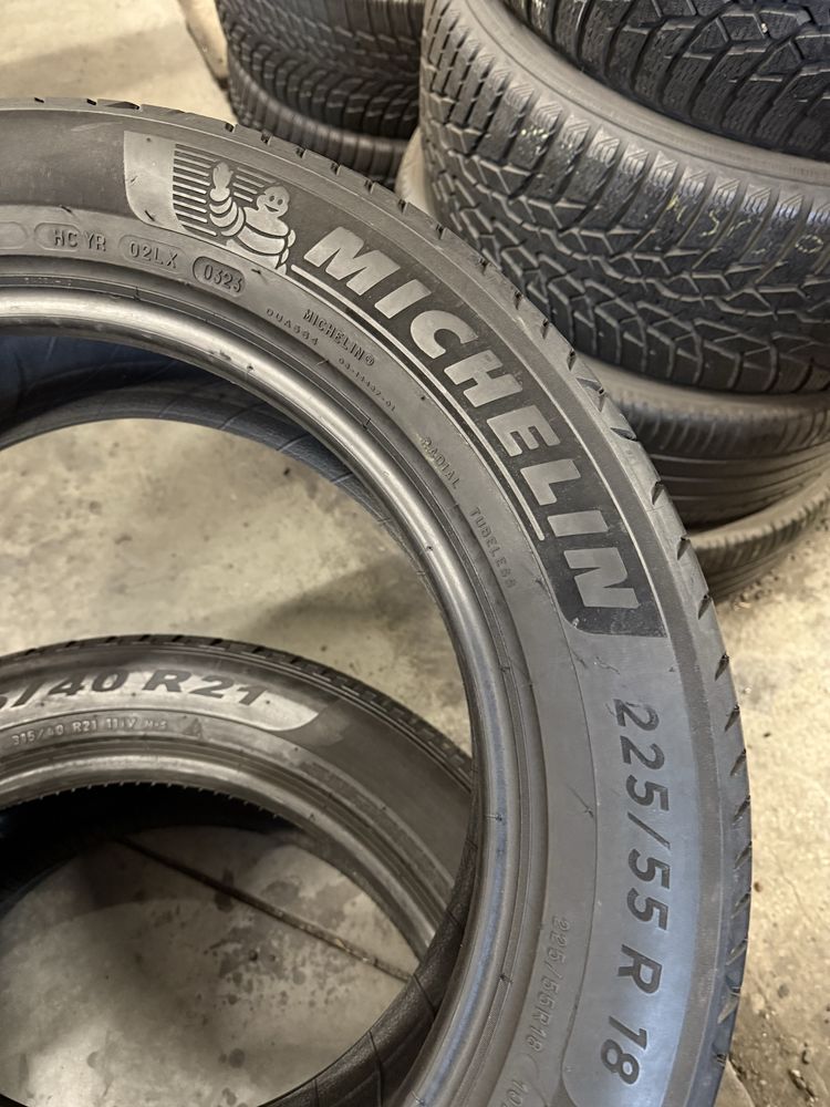 Шини літні 225х55хR18 Michelin Primacy4 S1 2шт 85%Протектор 2022рік
