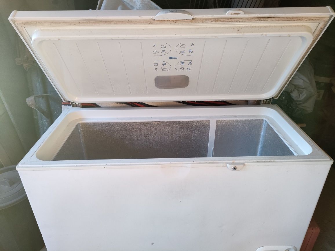 Arca frigorífica horizontal branca