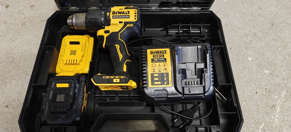 Wiertarko-wkrętarka Dewalt DCD709 Zestaw gwarancja