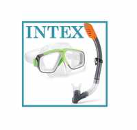 INTEX 55949 Zestaw do nurkowania : maska + rurka wiek 8lat+ / dorośli