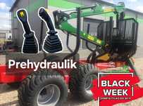 Przyczepa Leśna  Prehydraulik koła 500x17 11T More Maskiner SF11/6955