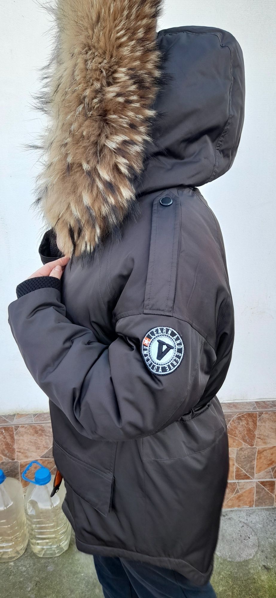Зимова курточка-парка