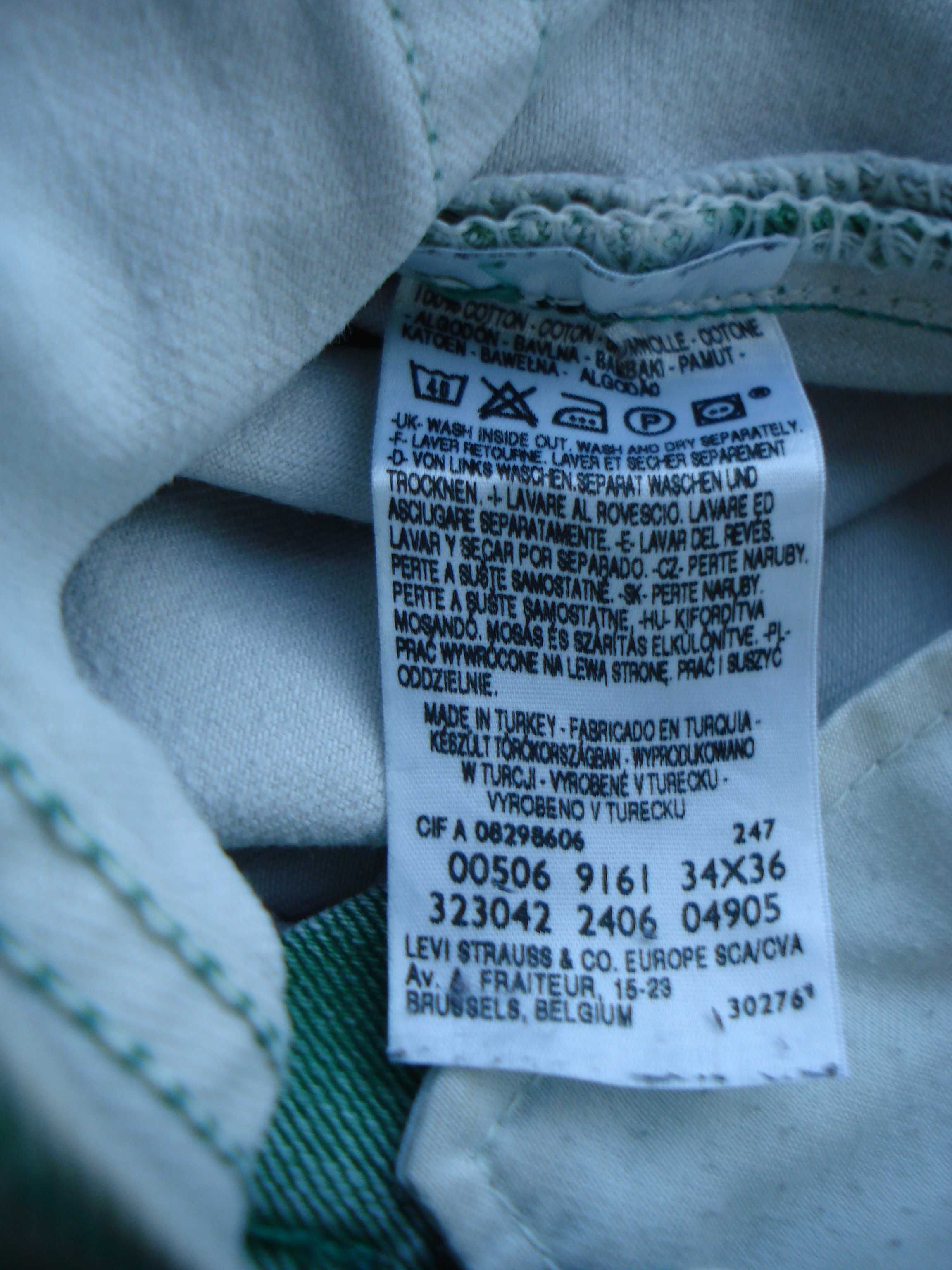 Шорты levi's 506 размер 34