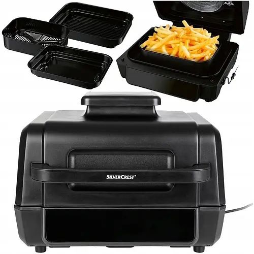 гриль -мультипіч Silver Crest SHFG 2460A1 з цифровим керуванням