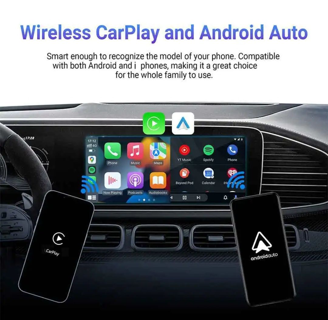OTTOCAST Play2Video Pro Adaptador Carplay Android Auto  SEM FIOS novo