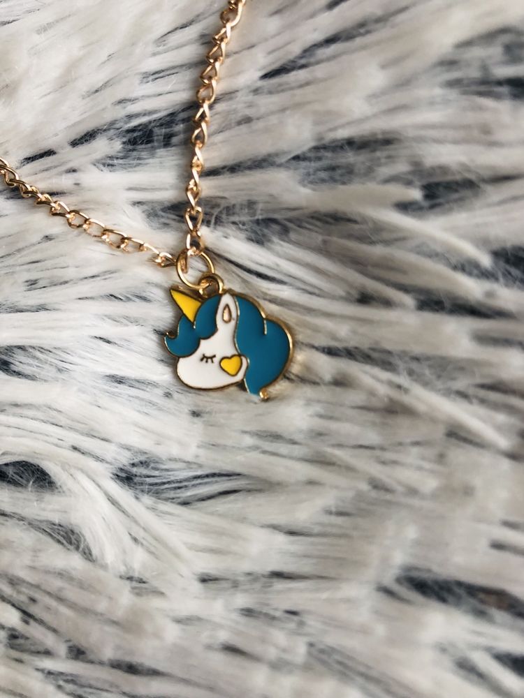 Jednorożec Unicorn Symbol Przyjaźni na łańcuszku