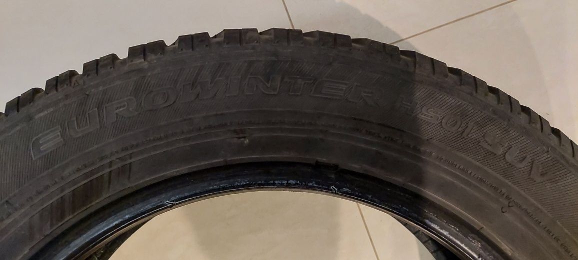 Komplet 4 opon Falken Eurowinter 215/60 R17 po 1 sezonie