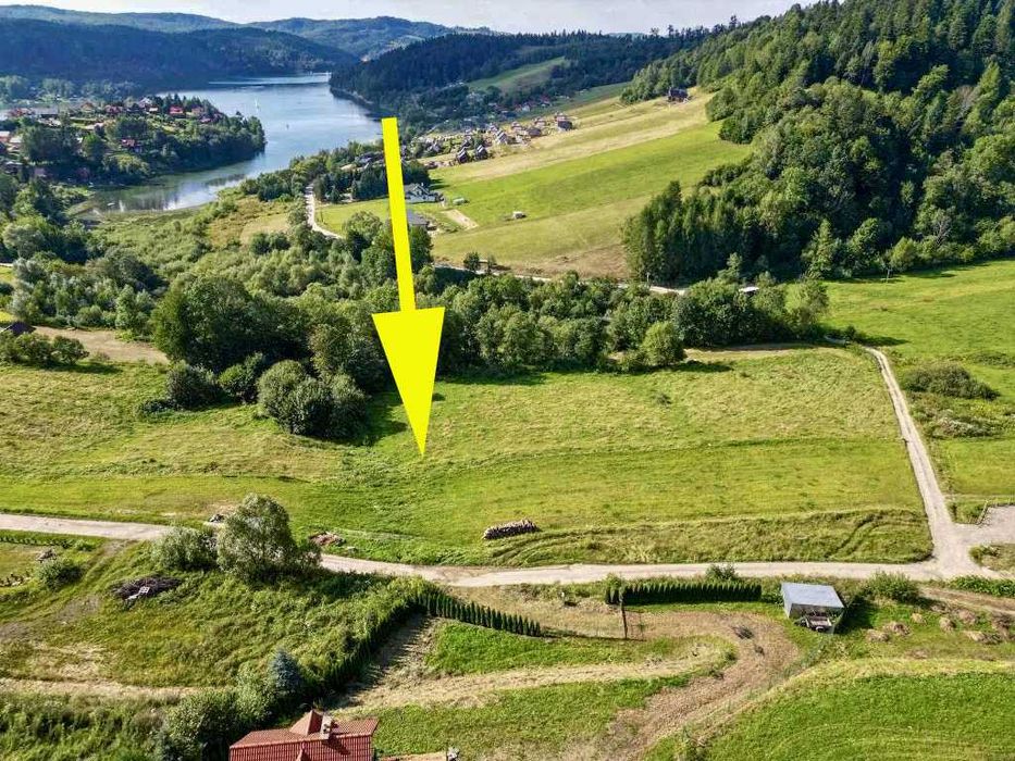Bieszczady Jezioro Solińskie Zawóz blisko wody - 923m/2