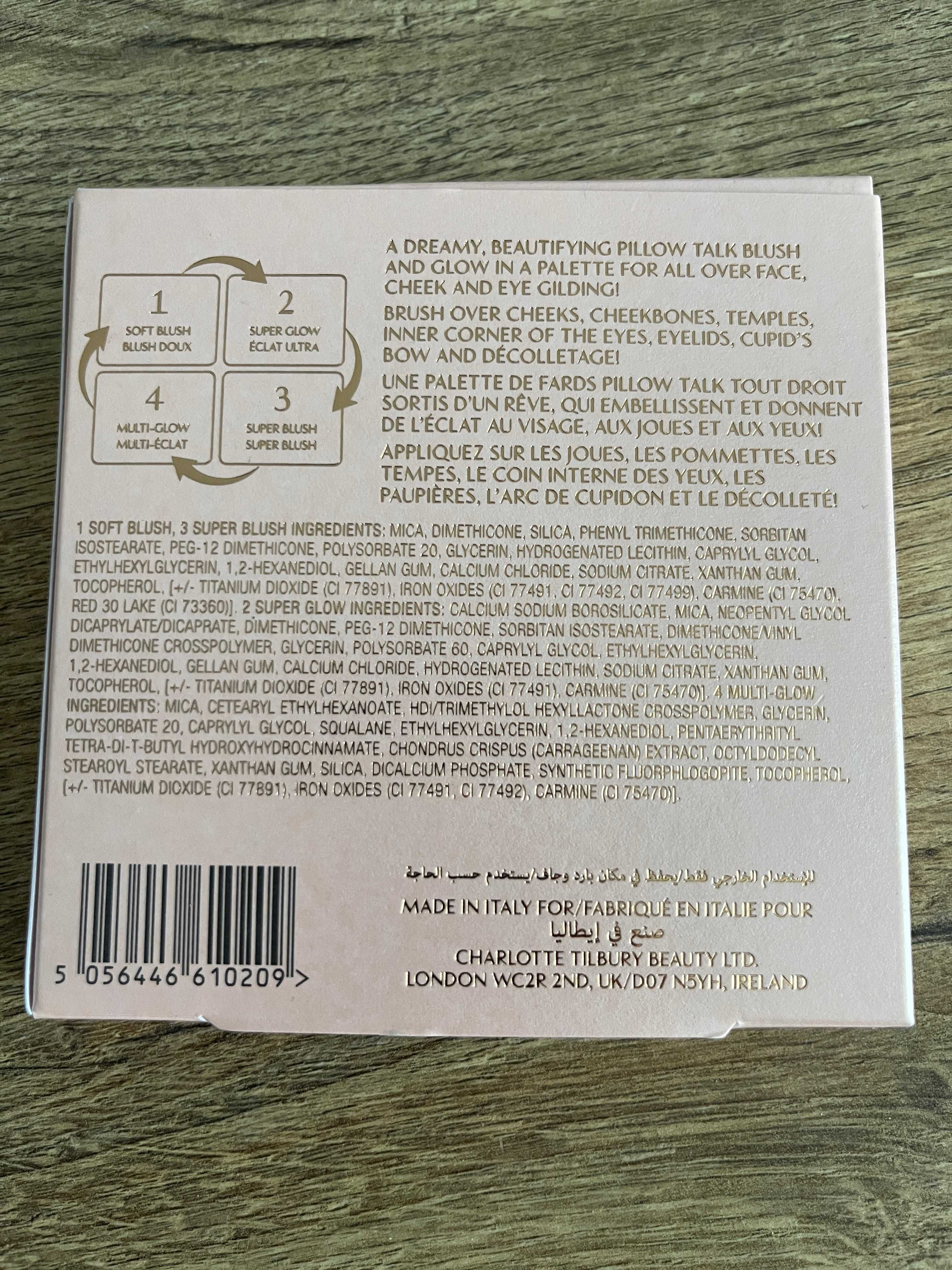 Charlotte Tilbury Pillow Talk paleta róże Medium Deep