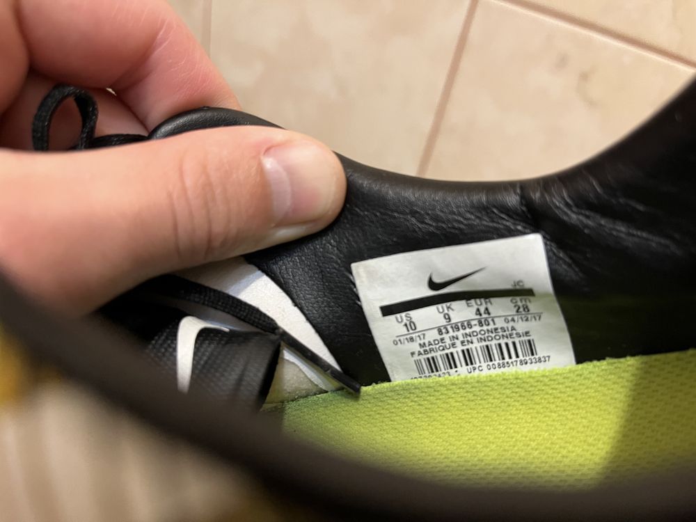 Вутзалки Nike 28см.