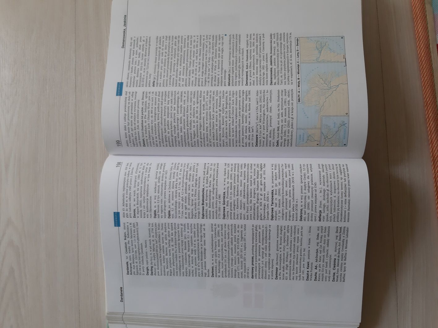 Książka Geografia Encyklopedia Szkolna PWN