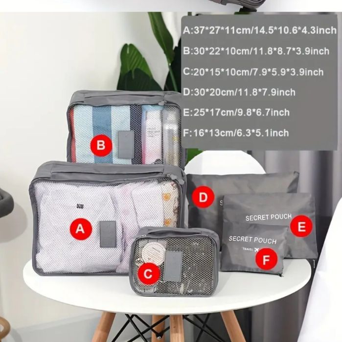 Органайзери для речей,дорожні сумки для зберігання