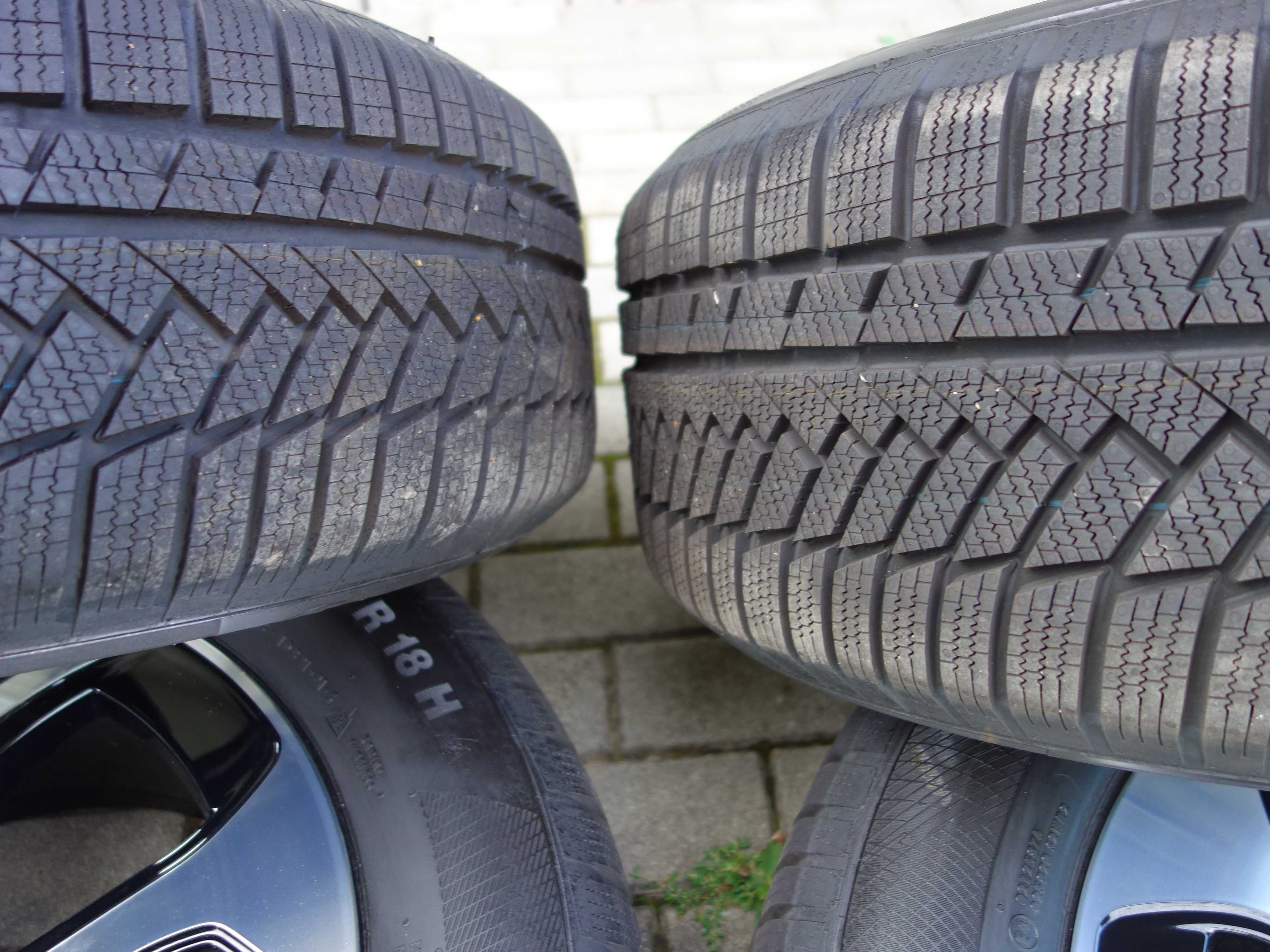 Koła ZIMOWE MERCEDES GLC W254 x254 18'' Nowe CONTINENTAL 2 Szerokości