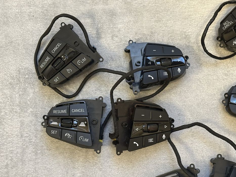 Кнопки М руль BMW G series круиз, автопилот, переходные, дорест, рест
