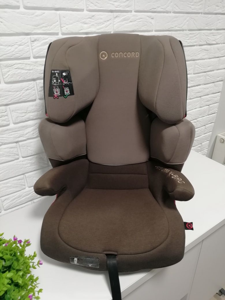 ISOFIX Concord 3-12 років Transformer X-bag 15-36 кг автокрісло КРАЩЕ