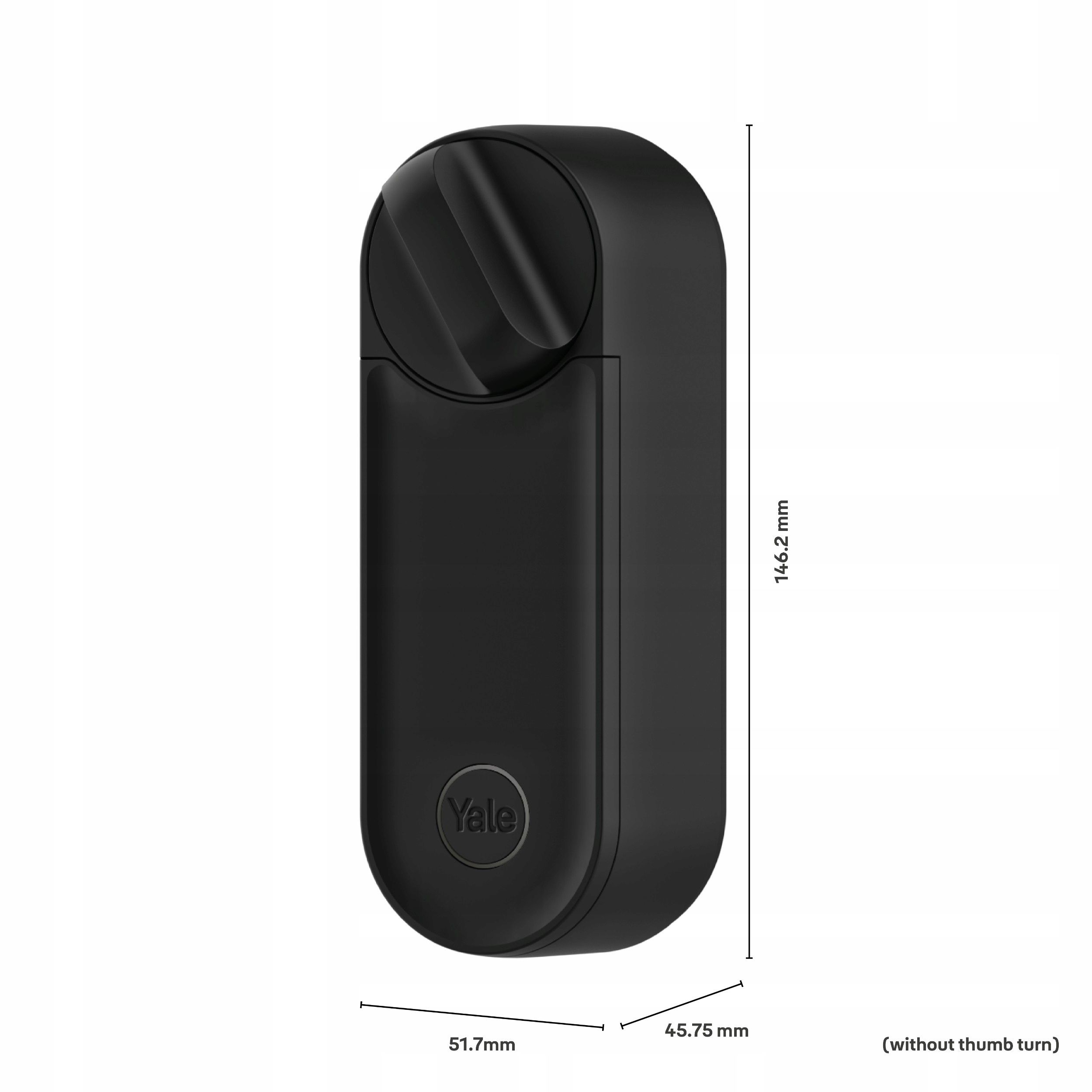 Inteligentny Zamek Yale Linus L2 Czarny Smartlock Smarthome Bluetooth