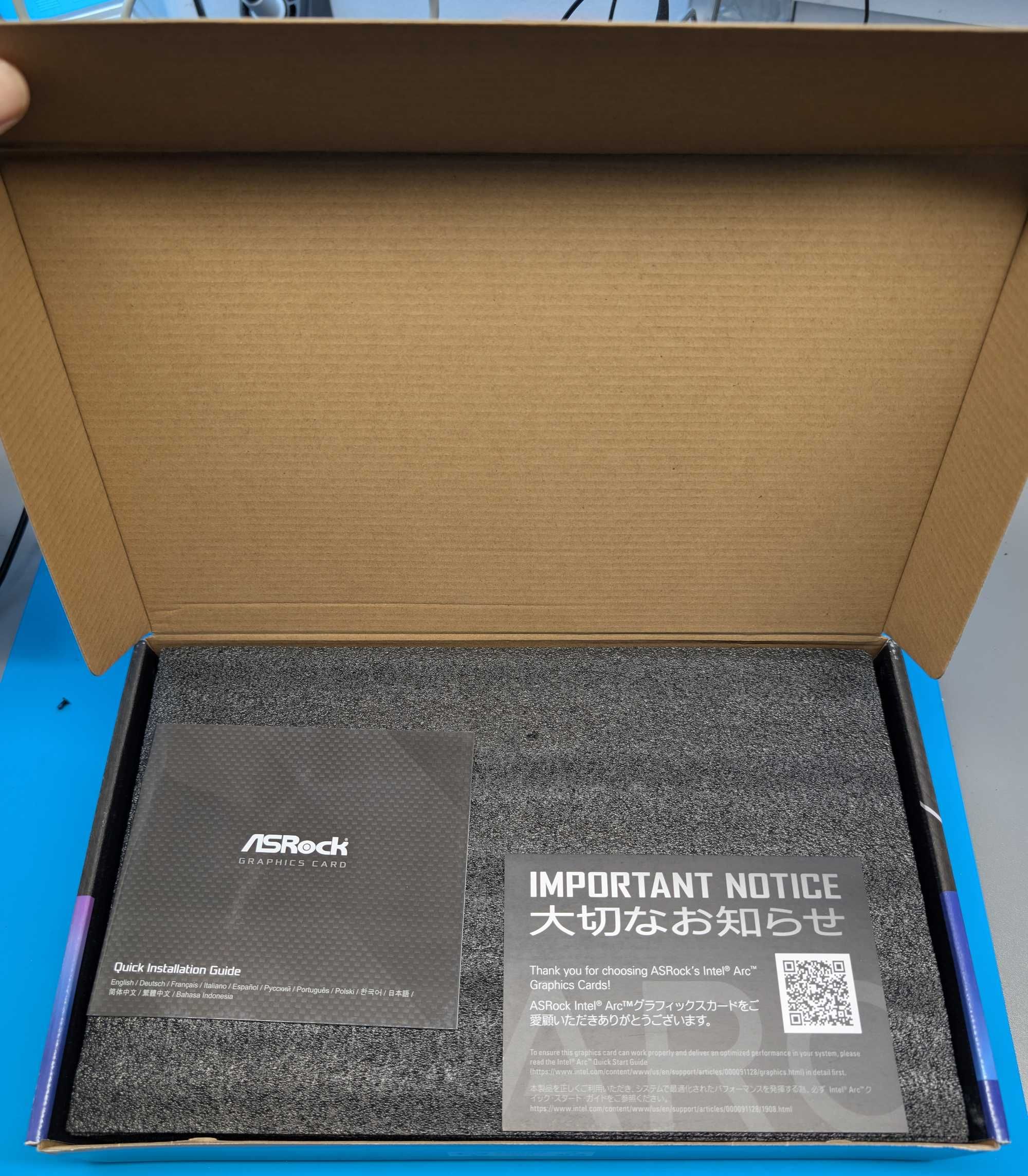 Karta graficzna ASRock Intel Arc A580 Challenger 8GB OC A580 CL 8GO
