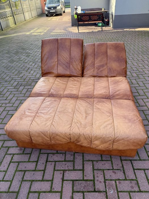 Kanapa ze skóry rozkładana KLER