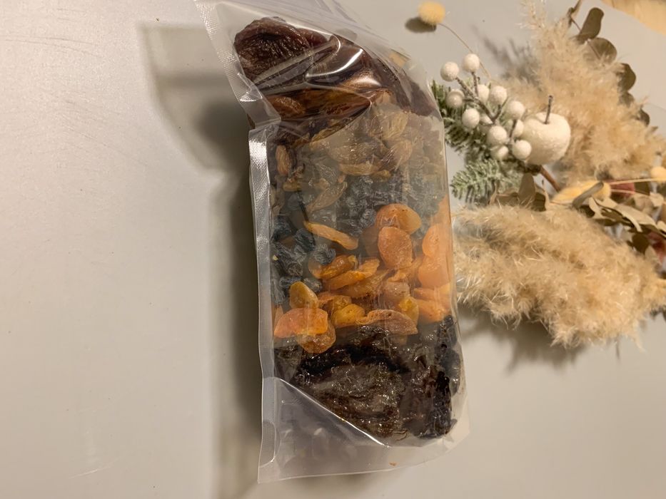 Мікс сухофруктів курага, родзинки, чорнослив. 1 кг суміш