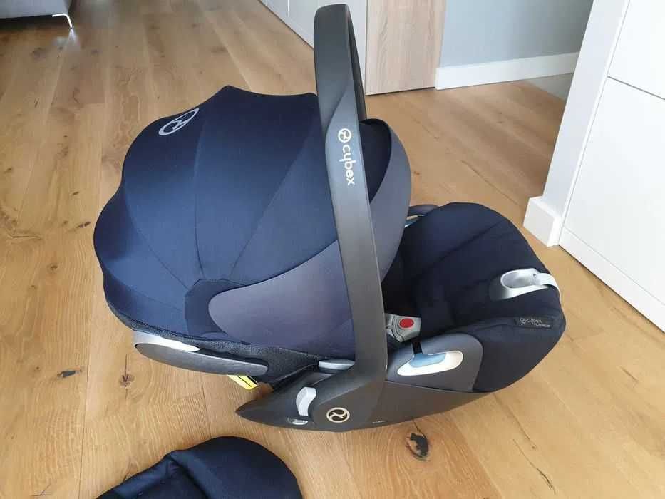 cybex fotelik samochodowy cloud z i-size plus Nautical Blue 0-13 kg