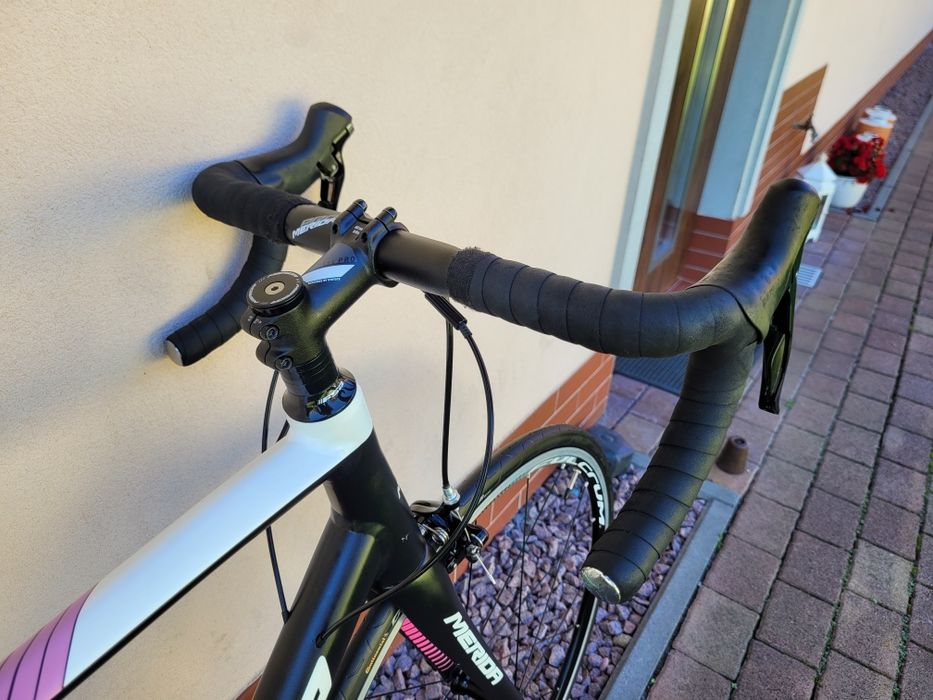 Rower szosowy MERIDA RIDE 400 LAMPRE * Shimano 105 2x11 * Fulcrum *M/L