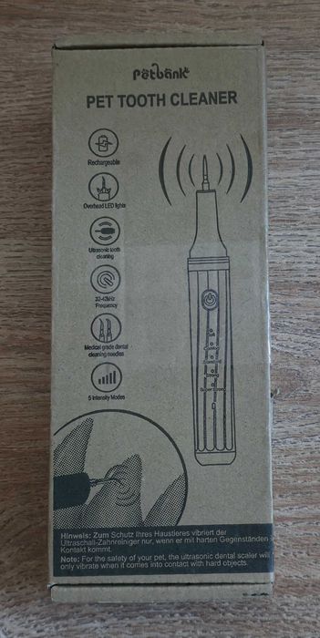Ultradźwiękowy czyścik do zębów dla zwierząt marki Petbank