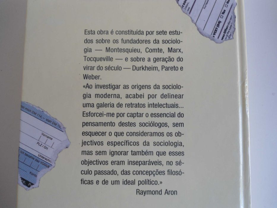 As Etapas do Pensamento Sociológico por Raymond Aron