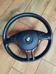 Kierownica BMW 3 E46 BMW 5 E39 drewno skóra  multifunkcja