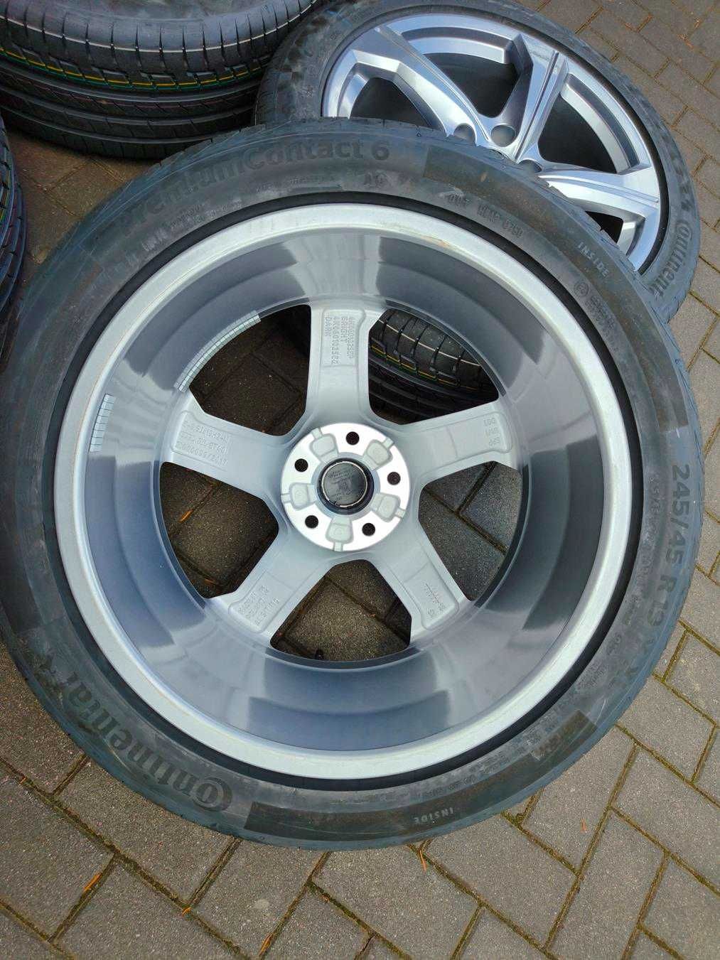 5x112 KOŁA Letnie R19 AUDI A6 C7 C8 ET40 245/45 Continental 2024r NOWE