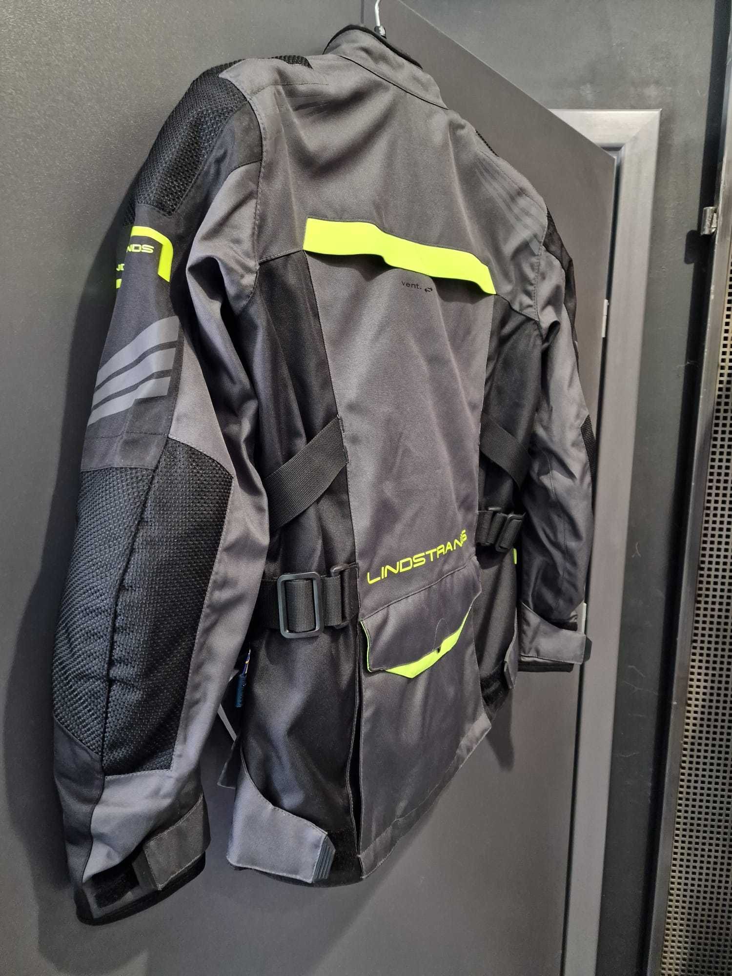 kurtka motocyklowa tekstylna Lindstrands Transtrand wodoodporna roz.54